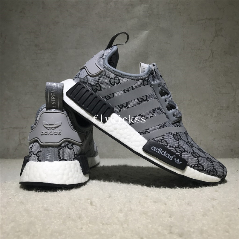 GC X Adidas NMD R1 Grey Real Boost